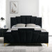 FLORIZEL Cal.King Bed, Black - Premium Bed from FOA East - Just $700.05! Shop now at Furniture Wholesale Plus  We are the best furniture store in Nashville, Hendersonville, Goodlettsville, Madison, Antioch, Mount Juliet, Lebanon, Gallatin, Springfield, Murfreesboro, Franklin, Brentwood