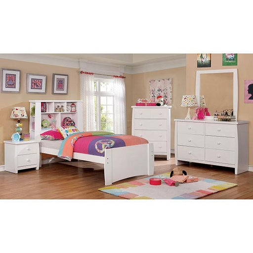 Marlee White Full Bed - Premium Bed from FOA East - Just $388.05! Shop now at Furniture Wholesale Plus  We are the best furniture store in Nashville, Hendersonville, Goodlettsville, Madison, Antioch, Mount Juliet, Lebanon, Gallatin, Springfield, Murfreesboro, Franklin, Brentwood