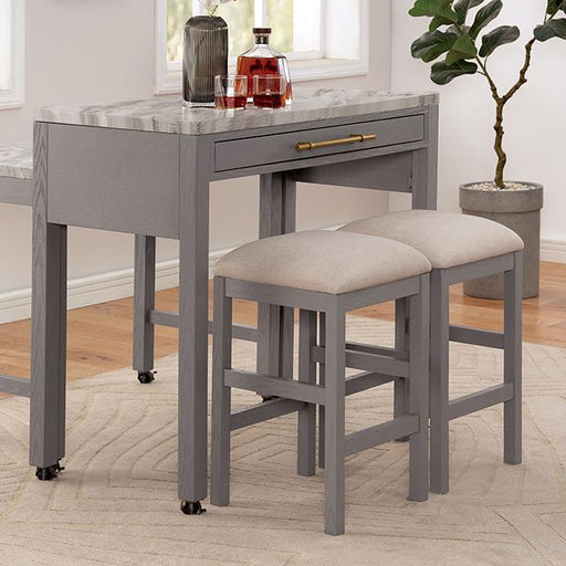 WHITEHALL Counter Ht. Table - Premium Counter Height Table from FOA East - Just $446.55! Shop now at Furniture Wholesale Plus  We are the best furniture store in Nashville, Hendersonville, Goodlettsville, Madison, Antioch, Mount Juliet, Lebanon, Gallatin, Springfield, Murfreesboro, Franklin, Brentwood