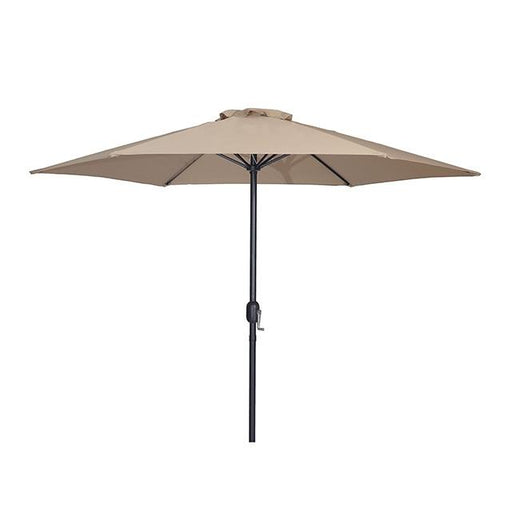 Lali 9 Ft Outdoor Umbrella + 21" Round Base - Premium Outdoor Accessories from FOA East - Just $107.25! Shop now at Furniture Wholesale Plus  We are the best furniture store in Nashville, Hendersonville, Goodlettsville, Madison, Antioch, Mount Juliet, Lebanon, Gallatin, Springfield, Murfreesboro, Franklin, Brentwood