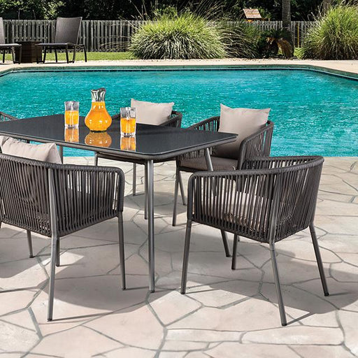 Tushari 8 Pc. Outdoor Dining Set - Premium Outdoor Seating Set from FOA East - Just $1031.55! Shop now at Furniture Wholesale Plus  We are the best furniture store in Nashville, Hendersonville, Goodlettsville, Madison, Antioch, Mount Juliet, Lebanon, Gallatin, Springfield, Murfreesboro, Franklin, Brentwood