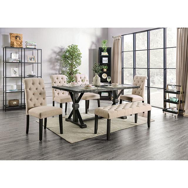 ALFRED Dining Table - Premium Dining Table from FOA East - Just $661.05! Shop now at Furniture Wholesale Plus  We are the best furniture store in Nashville, Hendersonville, Goodlettsville, Madison, Antioch, Mount Juliet, Lebanon, Gallatin, Springfield, Murfreesboro, Franklin, Brentwood