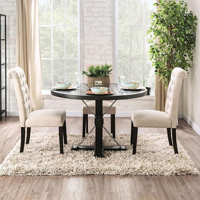 ALFRED Round Table - Premium Dining Table from FOA East - Just $602.55! Shop now at Furniture Wholesale Plus  We are the best furniture store in Nashville, Hendersonville, Goodlettsville, Madison, Antioch, Mount Juliet, Lebanon, Gallatin, Springfield, Murfreesboro, Franklin, Brentwood