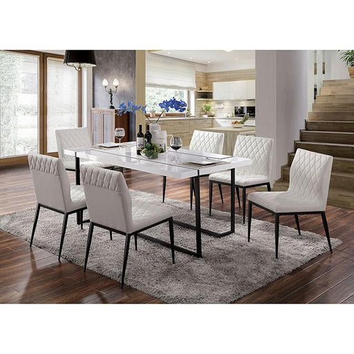 ALISHA Dining Table - Premium Dining Table from FOA East - Just $719.55! Shop now at Furniture Wholesale Plus  We are the best furniture store in Nashville, Hendersonville, Goodlettsville, Madison, Antioch, Mount Juliet, Lebanon, Gallatin, Springfield, Murfreesboro, Franklin, Brentwood