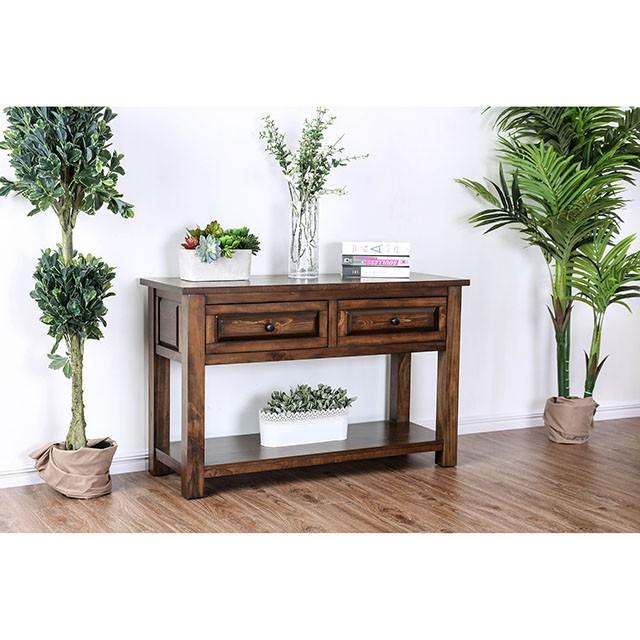 Annabel Walnut Sofa Table - Premium Sofa Table from FOA East - Just $466.05! Shop now at Furniture Wholesale Plus  We are the best furniture store in Nashville, Hendersonville, Goodlettsville, Madison, Antioch, Mount Juliet, Lebanon, Gallatin, Springfield, Murfreesboro, Franklin, Brentwood