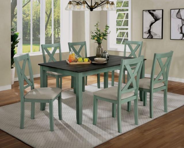 ANYA 7 Pc. Dining Table Set - Premium Dining Room Set from FOA East - Just $737.10! Shop now at Furniture Wholesale Plus  We are the best furniture store in Nashville, Hendersonville, Goodlettsville, Madison, Antioch, Mount Juliet, Lebanon, Gallatin, Springfield, Murfreesboro, Franklin, Brentwood