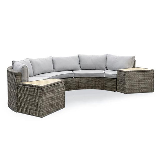 Barbuda 6 Pc. Sectional Sofa w/ 2 End Tables - Premium Outdoor Seating from FOA East - Just $2533.05! Shop now at Furniture Wholesale Plus  We are the best furniture store in Nashville, Hendersonville, Goodlettsville, Madison, Antioch, Mount Juliet, Lebanon, Gallatin, Springfield, Murfreesboro, Franklin, Brentwood