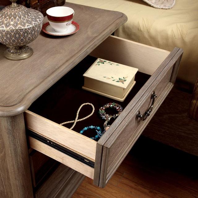 BELGRADE I Rustic Natural Tone Night Stand - Premium Nightstand from FOA East - Just $366.60! Shop now at Furniture Wholesale Plus  We are the best furniture store in Nashville, Hendersonville, Goodlettsville, Madison, Antioch, Mount Juliet, Lebanon, Gallatin, Springfield, Murfreesboro, Franklin, Brentwood