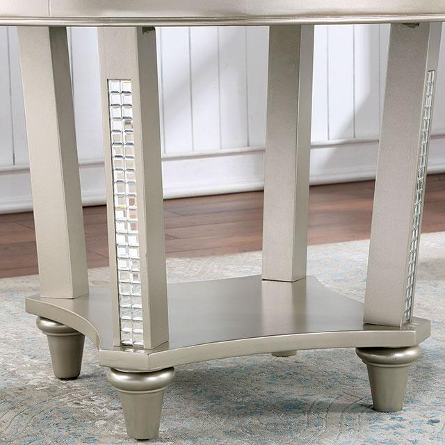 ADELINA Round Table - Premium Dining Table from FOA East - Just $524.55! Shop now at Furniture Wholesale Plus  We are the best furniture store in Nashville, Hendersonville, Goodlettsville, Madison, Antioch, Mount Juliet, Lebanon, Gallatin, Springfield, Murfreesboro, Franklin, Brentwood