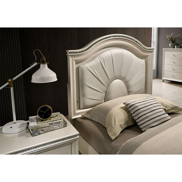 ALLIE Twin Bed - Premium Bed from FOA East - Just $602.55! Shop now at Furniture Wholesale Plus  We are the best furniture store in Nashville, Hendersonville, Goodlettsville, Madison, Antioch, Mount Juliet, Lebanon, Gallatin, Springfield, Murfreesboro, Franklin, Brentwood