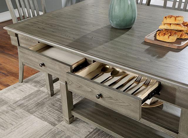 ANAYA Counter Ht. Table, Gray - Premium Counter Height Table from FOA East - Just $661.05! Shop now at Furniture Wholesale Plus  We are the best furniture store in Nashville, Hendersonville, Goodlettsville, Madison, Antioch, Mount Juliet, Lebanon, Gallatin, Springfield, Murfreesboro, Franklin, Brentwood