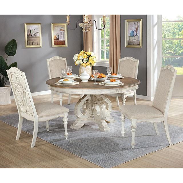 ARCADIA Round Table - Premium Dining Table from FOA East - Just $778.05! Shop now at Furniture Wholesale Plus  We are the best furniture store in Nashville, Hendersonville, Goodlettsville, Madison, Antioch, Mount Juliet, Lebanon, Gallatin, Springfield, Murfreesboro, Franklin, Brentwood