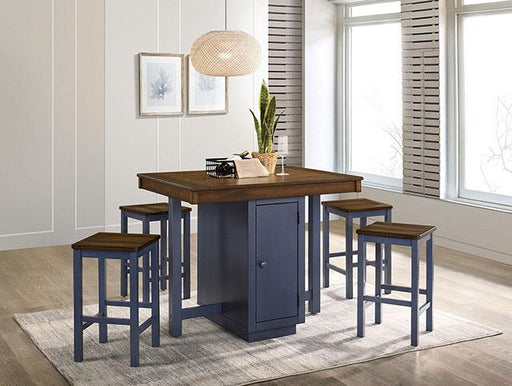 AZURINE 5 Pc. Counter Ht. Table Set - Premium Dining Room Set from FOA East - Just $583.05! Shop now at Furniture Wholesale Plus  We are the best furniture store in Nashville, Hendersonville, Goodlettsville, Madison, Antioch, Mount Juliet, Lebanon, Gallatin, Springfield, Murfreesboro, Franklin, Brentwood