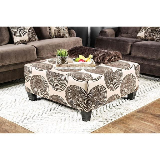 Bonaventura Brown Ottoman - Premium Ottoman from FOA East - Just $583.05! Shop now at Furniture Wholesale Plus  We are the best furniture store in Nashville, Hendersonville, Goodlettsville, Madison, Antioch, Mount Juliet, Lebanon, Gallatin, Springfield, Murfreesboro, Franklin, Brentwood