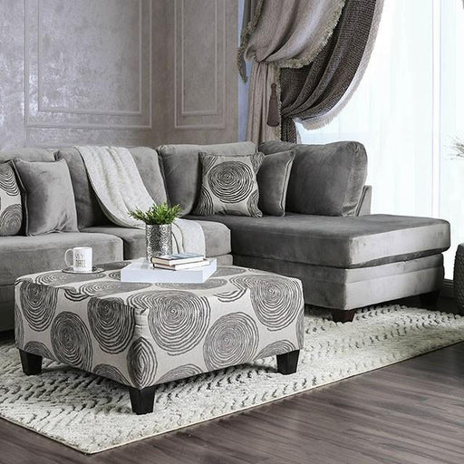 Bonaventura Gray Sectional - Premium Sectional from FOA East - Just $1948.05! Shop now at Furniture Wholesale Plus  We are the best furniture store in Nashville, Hendersonville, Goodlettsville, Madison, Antioch, Mount Juliet, Lebanon, Gallatin, Springfield, Murfreesboro, Franklin, Brentwood