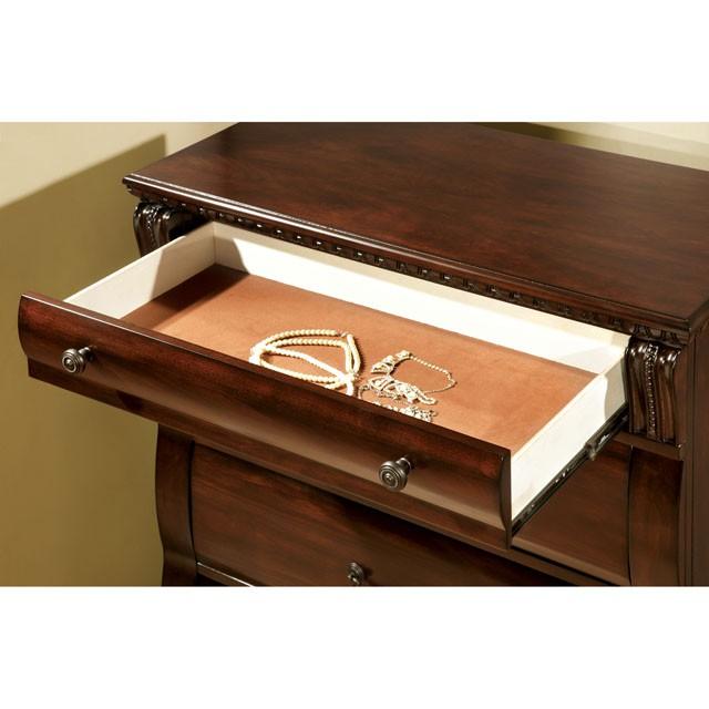 BURLEIGH Cherry Chest - Premium Chest from FOA East - Just $583.05! Shop now at Furniture Wholesale Plus  We are the best furniture store in Nashville, Hendersonville, Goodlettsville, Madison, Antioch, Mount Juliet, Lebanon, Gallatin, Springfield, Murfreesboro, Franklin, Brentwood