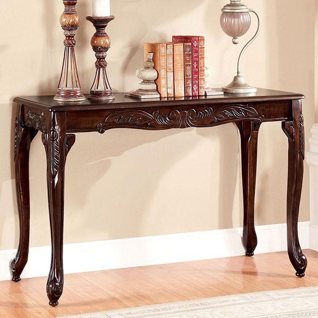 Cheshire Dark Cherry Sofa Table - Premium Sofa Table from FOA East - Just $193.05! Shop now at Furniture Wholesale Plus  We are the best furniture store in Nashville, Hendersonville, Goodlettsville, Madison, Antioch, Mount Juliet, Lebanon, Gallatin, Springfield, Murfreesboro, Franklin, Brentwood