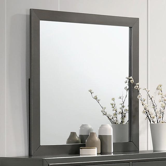 ALISON Mirror, Dark Walnut - Premium Mirror from FOA East - Just $117! Shop now at Furniture Wholesale Plus  We are the best furniture store in Nashville, Hendersonville, Goodlettsville, Madison, Antioch, Mount Juliet, Lebanon, Gallatin, Springfield, Murfreesboro, Franklin, Brentwood