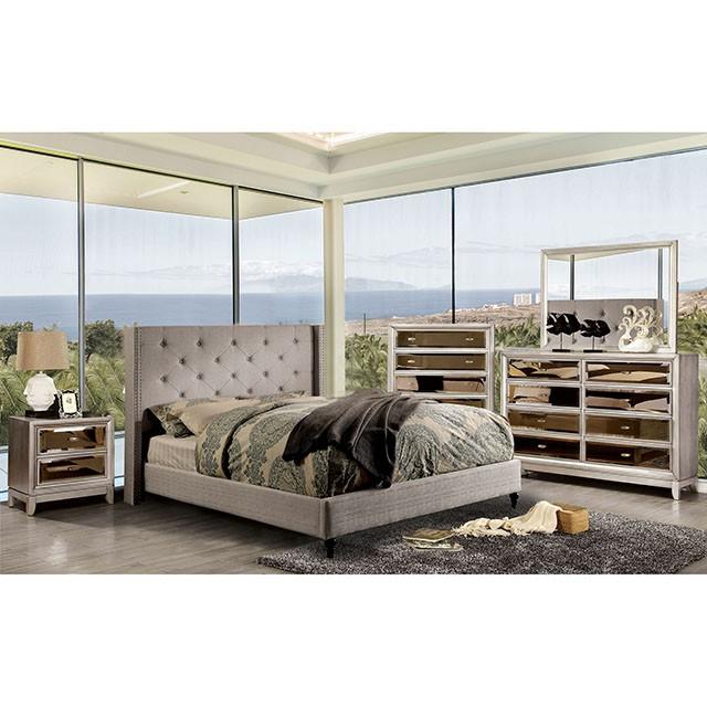 ANABELLE E.King Bed - Premium Bed from FOA East - Just $466.05! Shop now at Furniture Wholesale Plus  We are the best furniture store in Nashville, Hendersonville, Goodlettsville, Madison, Antioch, Mount Juliet, Lebanon, Gallatin, Springfield, Murfreesboro, Franklin, Brentwood