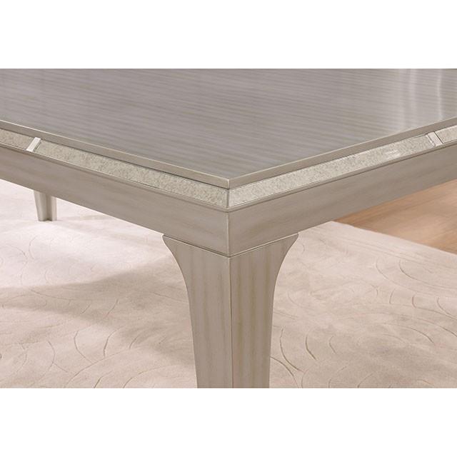 DIOCLES Silver/Gray Dining Table - Premium Dining Table from FOA East - Just $641.55! Shop now at Furniture Wholesale Plus  We are the best furniture store in Nashville, Hendersonville, Goodlettsville, Madison, Antioch, Mount Juliet, Lebanon, Gallatin, Springfield, Murfreesboro, Franklin, Brentwood