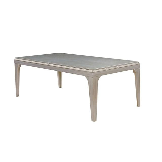 DIOCLES Silver/Gray Dining Table - Premium Dining Table from FOA East - Just $641.55! Shop now at Furniture Wholesale Plus  We are the best furniture store in Nashville, Hendersonville, Goodlettsville, Madison, Antioch, Mount Juliet, Lebanon, Gallatin, Springfield, Murfreesboro, Franklin, Brentwood