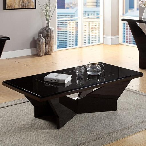 DUBENDORF Coffee Table, Black - Premium Coffee Table from FOA East - Just $388.05! Shop now at Furniture Wholesale Plus  We are the best furniture store in Nashville, Hendersonville, Goodlettsville, Madison, Antioch, Mount Juliet, Lebanon, Gallatin, Springfield, Murfreesboro, Franklin, Brentwood