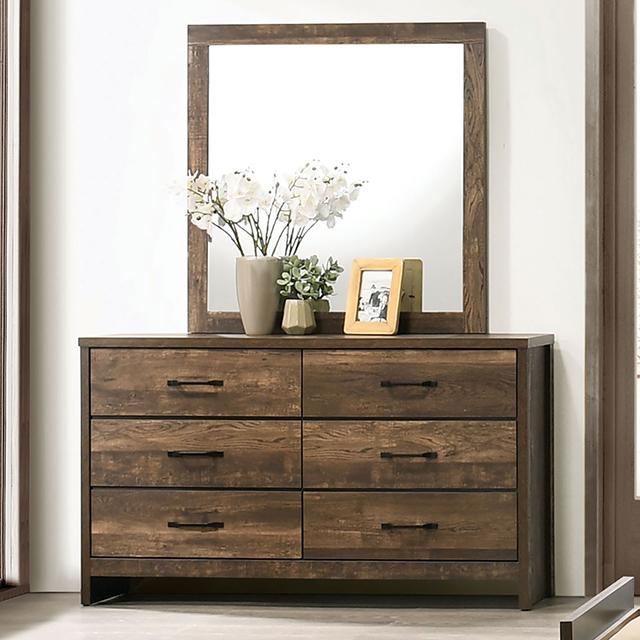 DUCKWORTH Dresser, Light Walnut - Premium Dresser from FOA East - Just $516.75! Shop now at Furniture Wholesale Plus  We are the best furniture store in Nashville, Hendersonville, Goodlettsville, Madison, Antioch, Mount Juliet, Lebanon, Gallatin, Springfield, Murfreesboro, Franklin, Brentwood