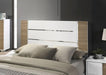 ERLANGEN Cal.King Bed, White/Natural - Premium Bed from FOA East - Just $639.60! Shop now at Furniture Wholesale Plus  We are the best furniture store in Nashville, Hendersonville, Goodlettsville, Madison, Antioch, Mount Juliet, Lebanon, Gallatin, Springfield, Murfreesboro, Franklin, Brentwood