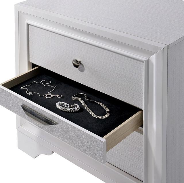 Chrissy White Chest - Premium Chest from FOA East - Just $388.05! Shop now at Furniture Wholesale Plus  We are the best furniture store in Nashville, Hendersonville, Goodlettsville, Madison, Antioch, Mount Juliet, Lebanon, Gallatin, Springfield, Murfreesboro, Franklin, Brentwood