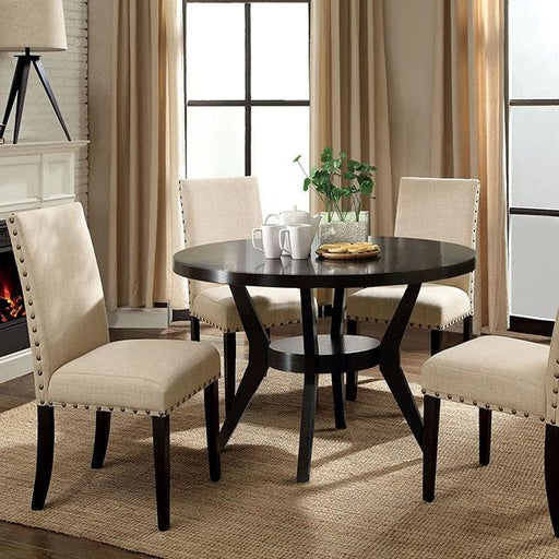 DOWNTOWN Round Dining Table - Premium Dining Table from FOA East - Just $341.25! Shop now at Furniture Wholesale Plus  We are the best furniture store in Nashville, Hendersonville, Goodlettsville, Madison, Antioch, Mount Juliet, Lebanon, Gallatin, Springfield, Murfreesboro, Franklin, Brentwood