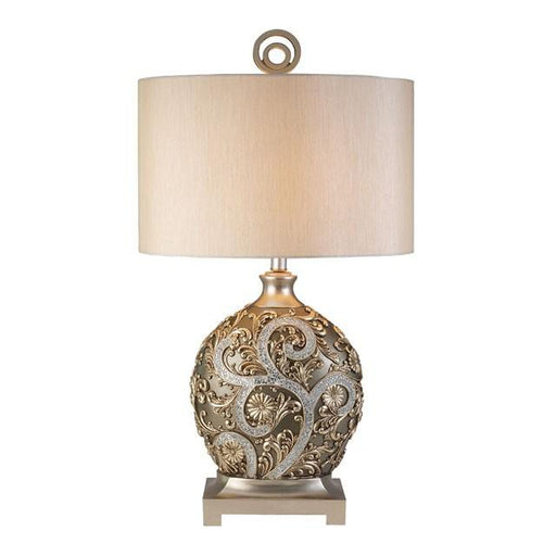 Estelle Champagne Silver Table Lamp - Premium Lamp from FOA East - Just $195! Shop now at Furniture Wholesale Plus  We are the best furniture store in Nashville, Hendersonville, Goodlettsville, Madison, Antioch, Mount Juliet, Lebanon, Gallatin, Springfield, Murfreesboro, Franklin, Brentwood