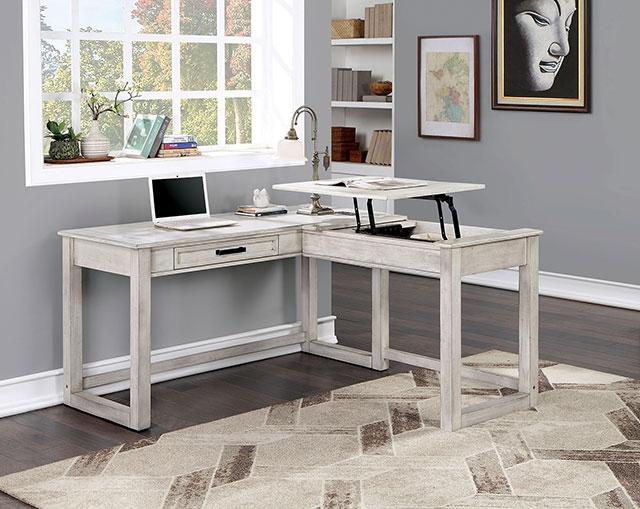 GALARGA Lift-top Corner Desk - Premium Desk from FOA East - Just $778.05! Shop now at Furniture Wholesale Plus  We are the best furniture store in Nashville, Hendersonville, Goodlettsville, Madison, Antioch, Mount Juliet, Lebanon, Gallatin, Springfield, Murfreesboro, Franklin, Brentwood