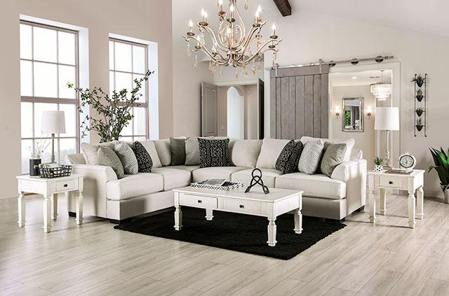 GUNNERSBURY Sectional, Beige - Premium Sectional from FOA East - Just $3313.05! Shop now at Furniture Wholesale Plus  We are the best furniture store in Nashville, Hendersonville, Goodlettsville, Madison, Antioch, Mount Juliet, Lebanon, Gallatin, Springfield, Murfreesboro, Franklin, Brentwood