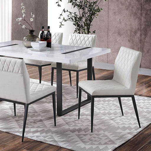 ALESSIA Dining Table - Premium Dining Table from FOA East - Just $622.05! Shop now at Furniture Wholesale Plus  We are the best furniture store in Nashville, Hendersonville, Goodlettsville, Madison, Antioch, Mount Juliet, Lebanon, Gallatin, Springfield, Murfreesboro, Franklin, Brentwood