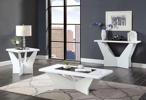 DUBENDORF End Table, White - Premium End Table from FOA East - Just $310.05! Shop now at Furniture Wholesale Plus  We are the best furniture store in Nashville, Hendersonville, Goodlettsville, Madison, Antioch, Mount Juliet, Lebanon, Gallatin, Springfield, Murfreesboro, Franklin, Brentwood