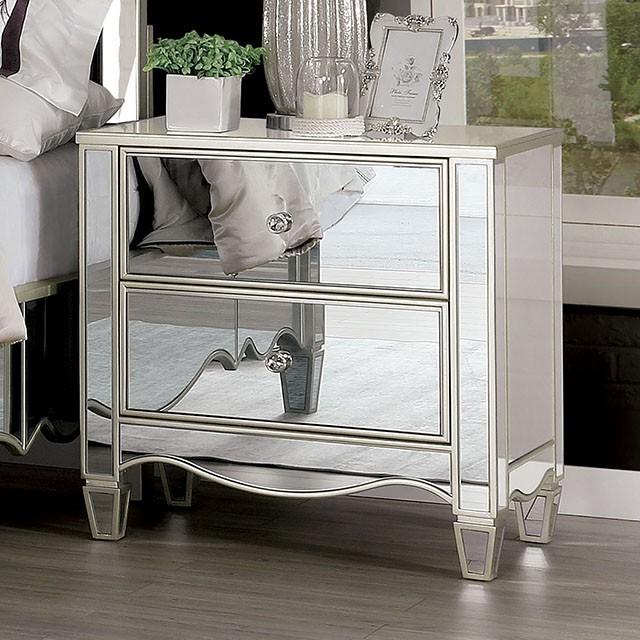 ELIORA Night Stand - Premium Nightstand from FOA East - Just $487.50! Shop now at Furniture Wholesale Plus  We are the best furniture store in Nashville, Hendersonville, Goodlettsville, Madison, Antioch, Mount Juliet, Lebanon, Gallatin, Springfield, Murfreesboro, Franklin, Brentwood