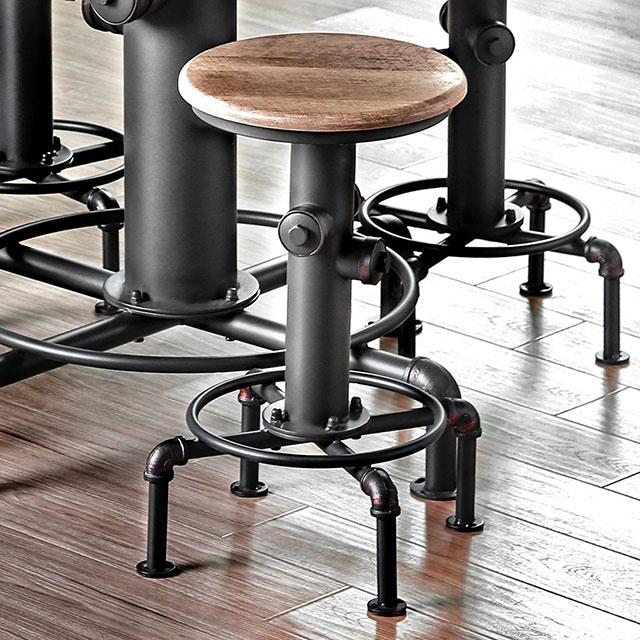 Foskey Antique Black Dining Table - Premium Dining Table from FOA East - Just $368.55! Shop now at Furniture Wholesale Plus  We are the best furniture store in Nashville, Hendersonville, Goodlettsville, Madison, Antioch, Mount Juliet, Lebanon, Gallatin, Springfield, Murfreesboro, Franklin, Brentwood