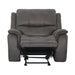 HENRICUS Glider Recliner, Dark Gray - Premium Recliner from FOA East - Just $639.60! Shop now at Furniture Wholesale Plus  We are the best furniture store in Nashville, Hendersonville, Goodlettsville, Madison, Antioch, Mount Juliet, Lebanon, Gallatin, Springfield, Murfreesboro, Franklin, Brentwood