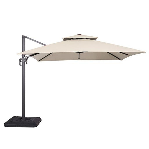 Hero 10 Ft Square Umbrella w/ Double Top + 37" Large Base - Premium Outdoor Accessories from FOA East - Just $329.55! Shop now at Furniture Wholesale Plus  We are the best furniture store in Nashville, Hendersonville, Goodlettsville, Madison, Antioch, Mount Juliet, Lebanon, Gallatin, Springfield, Murfreesboro, Franklin, Brentwood