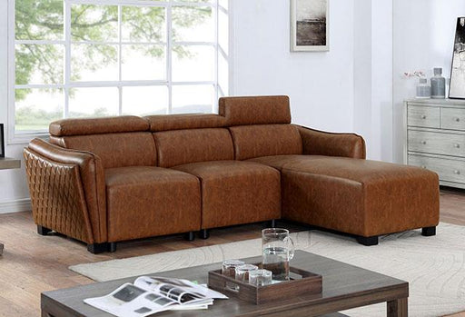 HOLMESTRAND Sectional, Brown - Premium Sectional from FOA East - Just $1405.95! Shop now at Furniture Wholesale Plus  We are the best furniture store in Nashville, Hendersonville, Goodlettsville, Madison, Antioch, Mount Juliet, Lebanon, Gallatin, Springfield, Murfreesboro, Franklin, Brentwood