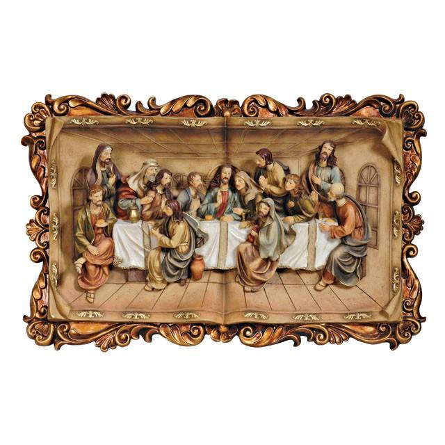 Homili Multi Last Supper Plaque - Premium Wall Art from FOA East - Just $134.55! Shop now at Furniture Wholesale Plus  We are the best furniture store in Nashville, Hendersonville, Goodlettsville, Madison, Antioch, Mount Juliet, Lebanon, Gallatin, Springfield, Murfreesboro, Franklin, Brentwood