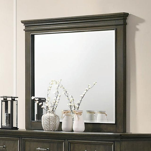 HOUSTON Mirror, Gray - Premium Mirror from FOA East - Just $156! Shop now at Furniture Wholesale Plus  We are the best furniture store in Nashville, Hendersonville, Goodlettsville, Madison, Antioch, Mount Juliet, Lebanon, Gallatin, Springfield, Murfreesboro, Franklin, Brentwood