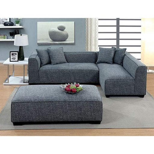 JAYLENE Gray Sectional - Premium Sectional from FOA East - Just $1234.35! Shop now at Furniture Wholesale Plus  We are the best furniture store in Nashville, Hendersonville, Goodlettsville, Madison, Antioch, Mount Juliet, Lebanon, Gallatin, Springfield, Murfreesboro, Franklin, Brentwood