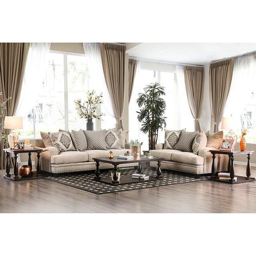 Jaylinn Light Brown Love Seat - Premium Loveseat from FOA East - Just $1482! Shop now at Furniture Wholesale Plus  We are the best furniture store in Nashville, Hendersonville, Goodlettsville, Madison, Antioch, Mount Juliet, Lebanon, Gallatin, Springfield, Murfreesboro, Franklin, Brentwood