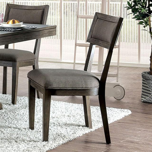 Leeds Gray Side Chair - Premium Dining Chair from FOA East - Just $271.05! Shop now at Furniture Wholesale Plus  We are the best furniture store in Nashville, Hendersonville, Goodlettsville, Madison, Antioch, Mount Juliet, Lebanon, Gallatin, Springfield, Murfreesboro, Franklin, Brentwood