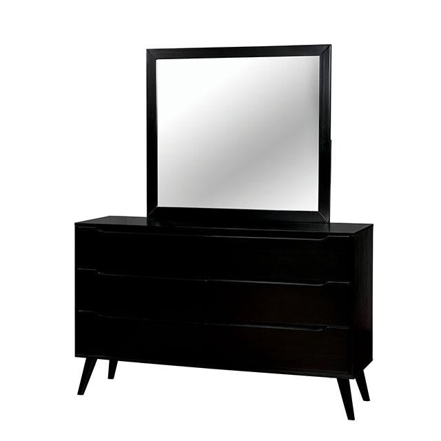 LENNART II Black Mirror - Premium Mirror from FOA East - Just $136.50! Shop now at Furniture Wholesale Plus  We are the best furniture store in Nashville, Hendersonville, Goodlettsville, Madison, Antioch, Mount Juliet, Lebanon, Gallatin, Springfield, Murfreesboro, Franklin, Brentwood