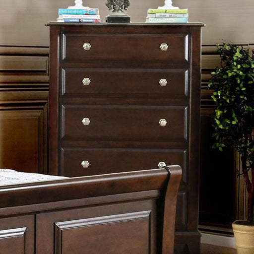 Litchville Brown Cherry Chest - Premium Chest from FOA East - Just $641.55! Shop now at Furniture Wholesale Plus  We are the best furniture store in Nashville, Hendersonville, Goodlettsville, Madison, Antioch, Mount Juliet, Lebanon, Gallatin, Springfield, Murfreesboro, Franklin, Brentwood