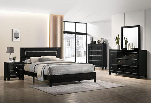 MAGDEBURG Cal.King Bed, Black - Premium Bed from FOA East - Just $491.40! Shop now at Furniture Wholesale Plus  We are the best furniture store in Nashville, Hendersonville, Goodlettsville, Madison, Antioch, Mount Juliet, Lebanon, Gallatin, Springfield, Murfreesboro, Franklin, Brentwood