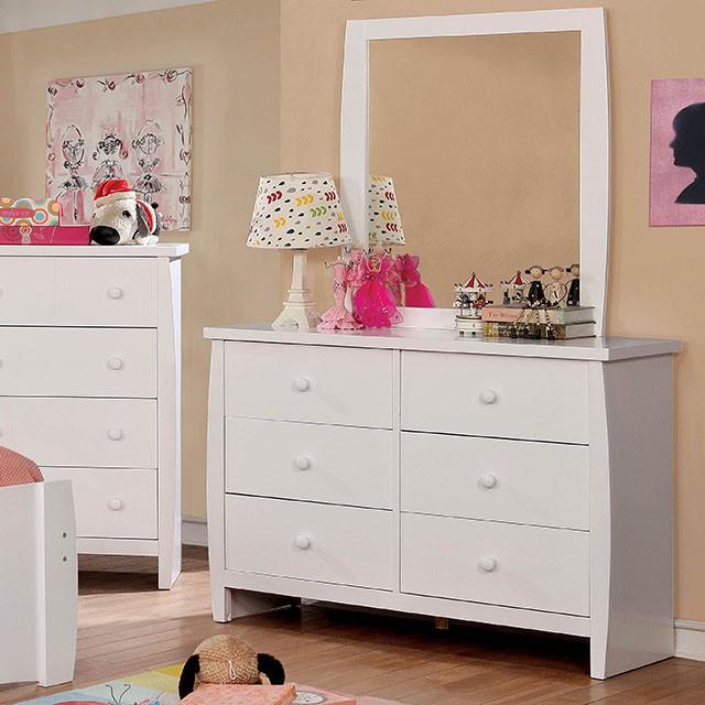 Marlee White Dresser - Premium Dresser from FOA East - Just $448.50! Shop now at Furniture Wholesale Plus  We are the best furniture store in Nashville, Hendersonville, Goodlettsville, Madison, Antioch, Mount Juliet, Lebanon, Gallatin, Springfield, Murfreesboro, Franklin, Brentwood