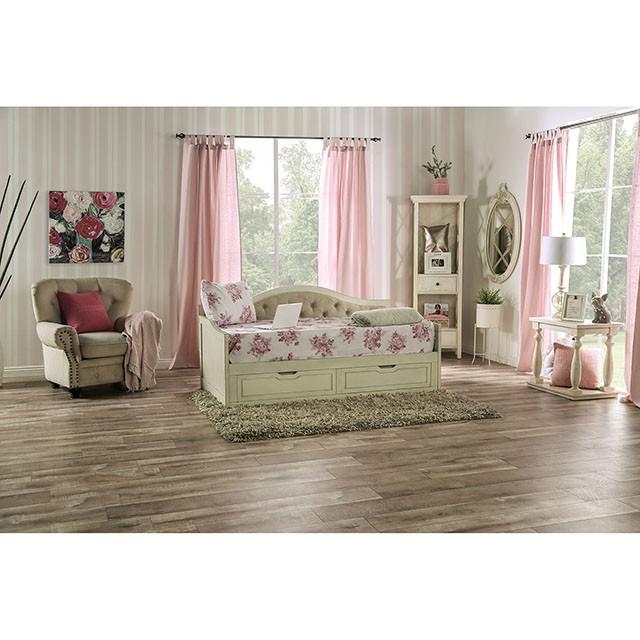 MAUREEN Daybed w/ Extentable Trundle - Premium Daybed from FOA East - Just $813.15! Shop now at Furniture Wholesale Plus  We are the best furniture store in Nashville, Hendersonville, Goodlettsville, Madison, Antioch, Mount Juliet, Lebanon, Gallatin, Springfield, Murfreesboro, Franklin, Brentwood